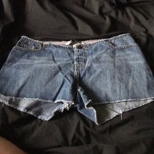 Jean shorts